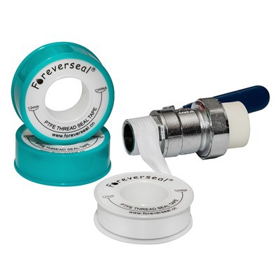 Sanitairtape voor douchekop